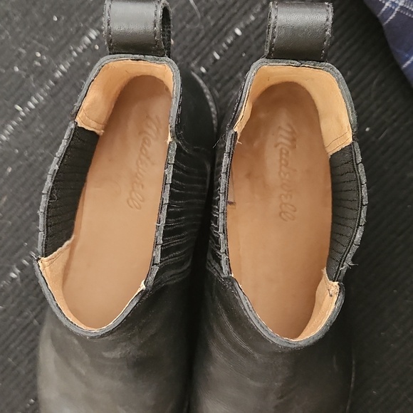 Madewell Chealsea black ankle boots sz 8 - Picture 4 of 5
